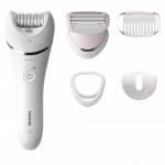 Philips Epilator BRE710/00 Operating time (max) 40 min, Wet & Dry, White/Pink, Cordless