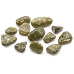 Epidote Snowflake akmuo (12 vnt. M dydžio) Ancient Wisdom