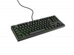 Genesis Mechanical Gaming Keyboard THOR 404 TKL RGB Mechanical Gaming Keyboard Wired US Gateron Yellow Pro USB Type-A 1005 g