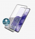 PanzerGlass Samsung, Galaxy S21 Ultra Series, Antibacterial glass, Black, Antifingerprint screen protector, Case Friendly, Compatible with the in-screen fingerprint reader