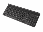 Natec Keyboard Felimare NKL-1973 Keyboard Wireless Multimedia keys; Low profile keyboard US 415 g 2.4 GHz, Bluetooth Black