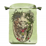 The Magickal Botanical satininis mai&scaron;elis kortoms Lo Scarabeo