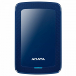 ADATA HV300 AHV300-2TU31-CBL 2000 GB 2.5 " USB 3.1 Blue backward compatible with USB 2.0, 1. HDDtoGo free software only compatible with Windows. 2. Compatibility with specific host devices may vary and could be affected by system environment. 3. Conn ...