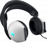 Dell Alienware Wired Gaming Headset AW520H Over-Ear, Built-in microphone, Lunar Light, Noise canceling