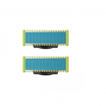 Philips QP225/50 OneBlade Replaceable blade, 2 pcs, Black/Green