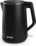 Gorenje Kettle K15DWBK Electric 2200 W 1.5 L Stainless steel 360&deg; rotational base Black