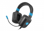 Fury Gaming Headset Raptor Built-in microphone, Black/Blue