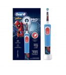Oral-B Vitality PRO Kids Spiderman Electric Toothbrush, Blue