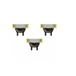Philips QP430/50 OneBlade Replaceable blade, 3 pcs, Black/Green