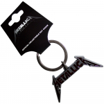 Metallica Deep Red Logo Raktų Pakabukas