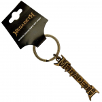 Raktų Pakabukas Megadeth Gold Logo