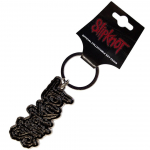 Raktų Pakabukas Slipknot Black Logo Black Border