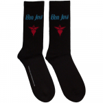 Kojinės Bon Jovi Dagger Heart Blue Logo