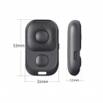 Universalus pakraunamas Bluetooth pultelis telefonui, asmenukėms (camera selfie shutter)
