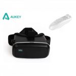 Virtualios realybės akiniai AUKEY + Bluetooth pultelis (baltas)