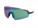 Akiniai nuo saulės Alpina Turbo Q-Lite Midnight-Grey Matt/Green Mirror/Pink