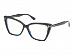 Akiniai kompiuteriui Tom Ford FT5844-B 005 su mėlynos &scaron;viesos filtru