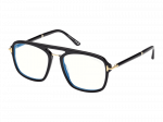Akiniai kompiuteriui Tom Ford FT6086-B/V 001 su mėlynos &scaron;viesos filtru