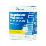 Vitavea Magnis, vitaminai B1, B2, B6, B9, B12  24 tirpstančios tabletės