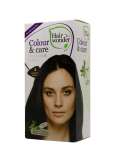 HAIRWONDER Colour & Care plaukų dažai be amoniako, vidutinė ruda 4, 100 ml