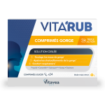 Vitavea VITA&rsquo;RUB čiulpiamosios tabletės gerklei