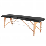 Sulankstomas masažo stalas WOOD COMFORT 2 BLACK