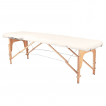 Sulankstomas masažo stalas WOOD COMFORT 2 CREAM