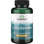 SWANSON L-GLUTAMINAS 500MG 100 KAPS. (SWANSON, JAV) maisto papildas