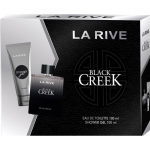 La Rive La Rive for Men rinkinys prezentowy Black Creek (tualetinis vanduo EDT 100ml+żel pod prysznic 100ml) rinkinys