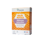 Vitavea Bičių pienelis, vitaminai C, D ir patentuotas gerųjų bakterijų kompeksas Suprabiotiques&reg; natūraliai apsaugai