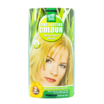 Hennaplus ilgalaikiai plaukų dažai su 9 ekologi&scaron;kais ekstraktais, spalva &scaron;viesi aukso blondinė 8.3