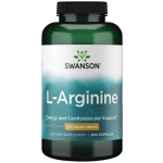 SWANSON L-ARGININAS 500 MG 200 KAPS. (SWANSON, JAV) maisto papildas