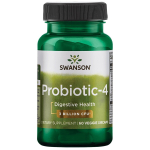 SWANSON PIENO RŪG&Scaron;TIES BAKTERIJOS (PROBIOTIKAI 4) 60 KAPS. maisto papildas