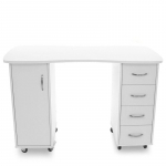 Manikiūro stalas CABINETS WHITE