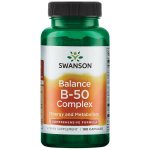 SWANSON VITAMINŲ B KOMPLEKSAS 100 KAPS. (SWANSON, JAV) maisto papildas