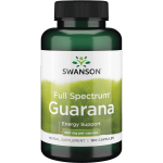 SWANSON GUARANA 500MG 100 KAPS. (SWANSON, JAV) maisto papildas
