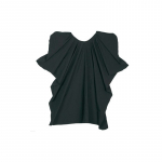 Kliento pelerina juoda Comair CRASH 128x150cm