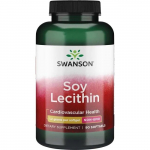 SWANSON LECITINAS (BE GMO) 1200MG 90 KAPS. (SWANSON, JAV) maisto papildas