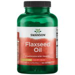 SWANSON LINŲ SĖMENŲ ALIEJUS 1000MG 100 KAPS. (SWANSON, JAV) maisto papildas