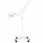 Kosmetologinė lempa LED su lupa 5D 12W (pastatoma ant grindų)