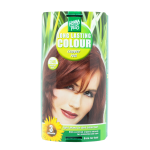 Hennaplus ilgalaikiai plaukų dažai  su 9 ekologi&scaron;kais augaliniais ekstraktais, spalva vario raudona 7.46