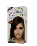 HAIRWONDER Colour & Care plaukų dažai be amoniako, spalva kavos ruda 4.03, 100 ml