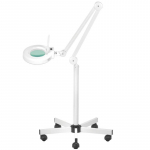 Kosmetologinė lempa LED su lupa ir stovu 12W (pastatoma ant grindų)