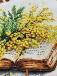 Siuvinėjimo kryželiu rinkinys &bdquo;Pavasario poezija&ldquo; 25&times;23 cm
