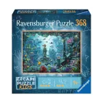 Ravensburger Escape Kids dėlionė &bdquo;Povandeninė karalystė&ldquo;, 368 det., nuo 9 m.
