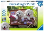 Ravensburger dėlionė &bdquo;&Scaron;uniukai keliautojai&ldquo;, 100 XXL det., nuo 6 m.