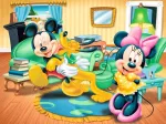 Ravensburger kubelių dėlionė &bdquo;Disney Peliukas Mikis&ldquo;, 12 kubelių