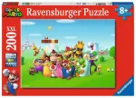Ravensburger dėlionė &bdquo;Super Mario ir draugai&ldquo;, 200 XXL det., nuo 8 m.