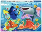 Ravensburger 4 figūrinės dėlionės &bdquo;Disney Pixar Ie&scaron;kant Dorės&ldquo;, 10&ndash;16 det.