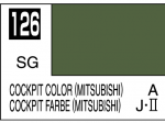 Mr.Color C-126 Mitsubishi Cockpit nitro dažai 10 ml &ndash; Mr.Hobby